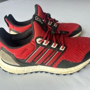 adidas Red and Black NC State Women's Sneakers